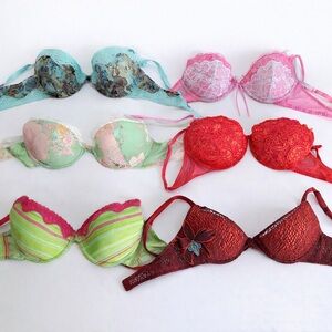2 for $50 Bra Bundle | Intimissimi & European Lace | 36B | Y2K Lingerie